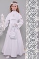 Communion dress with guipure 6/UK-RS1 - obraz 0