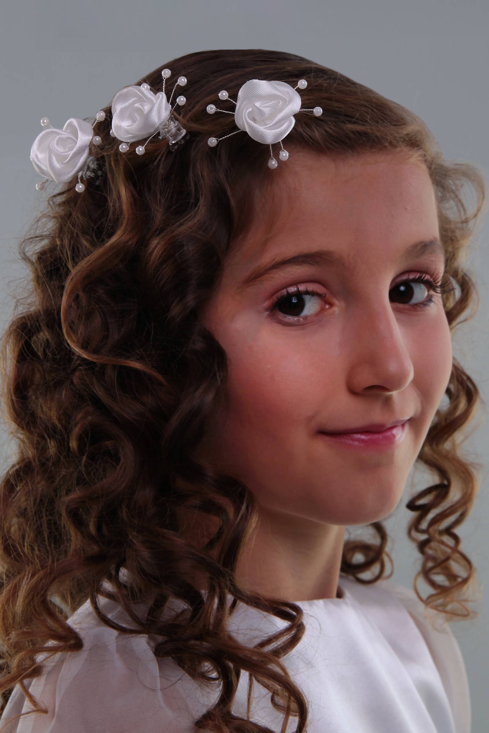 Communion pin - Rose white Communion pin - Rose white - obraz 0