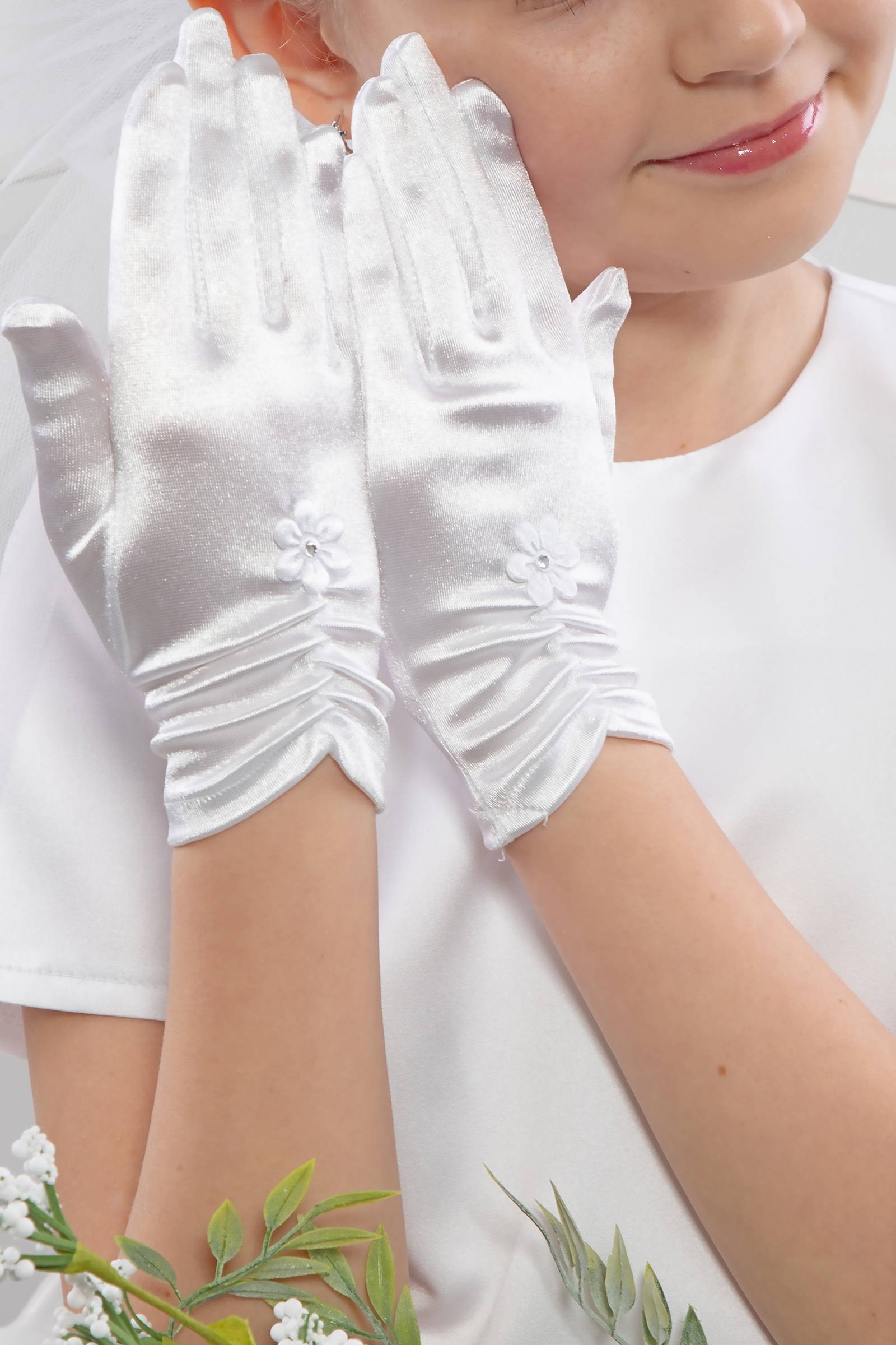 Classic communion gloves - LARGE UK-NR5S - obraz 0