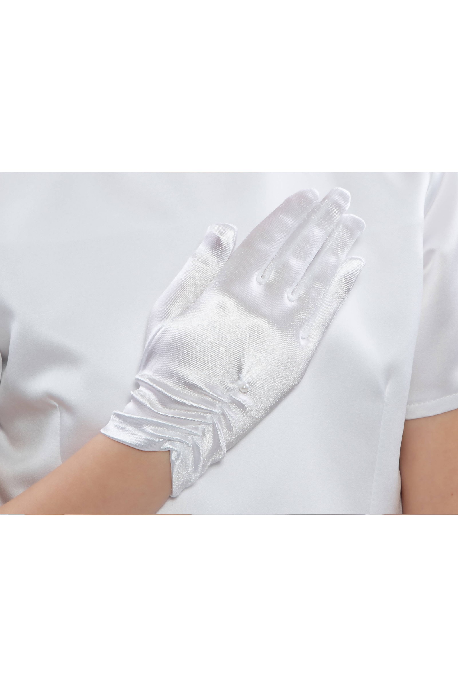 Communion Gloves Classic UK-Nr4 Communion Gloves Classic UK-Nr4 - obraz 3