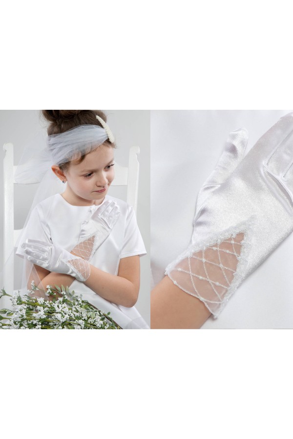 Communion Gloves Classic UK-Nr19 Communion Gloves Classic UK-Nr19 - obraz 1