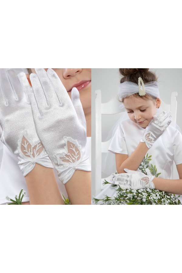 Communion Gloves Classic UK-Nr22 Communion Gloves Classic UK-Nr22 - obraz 1