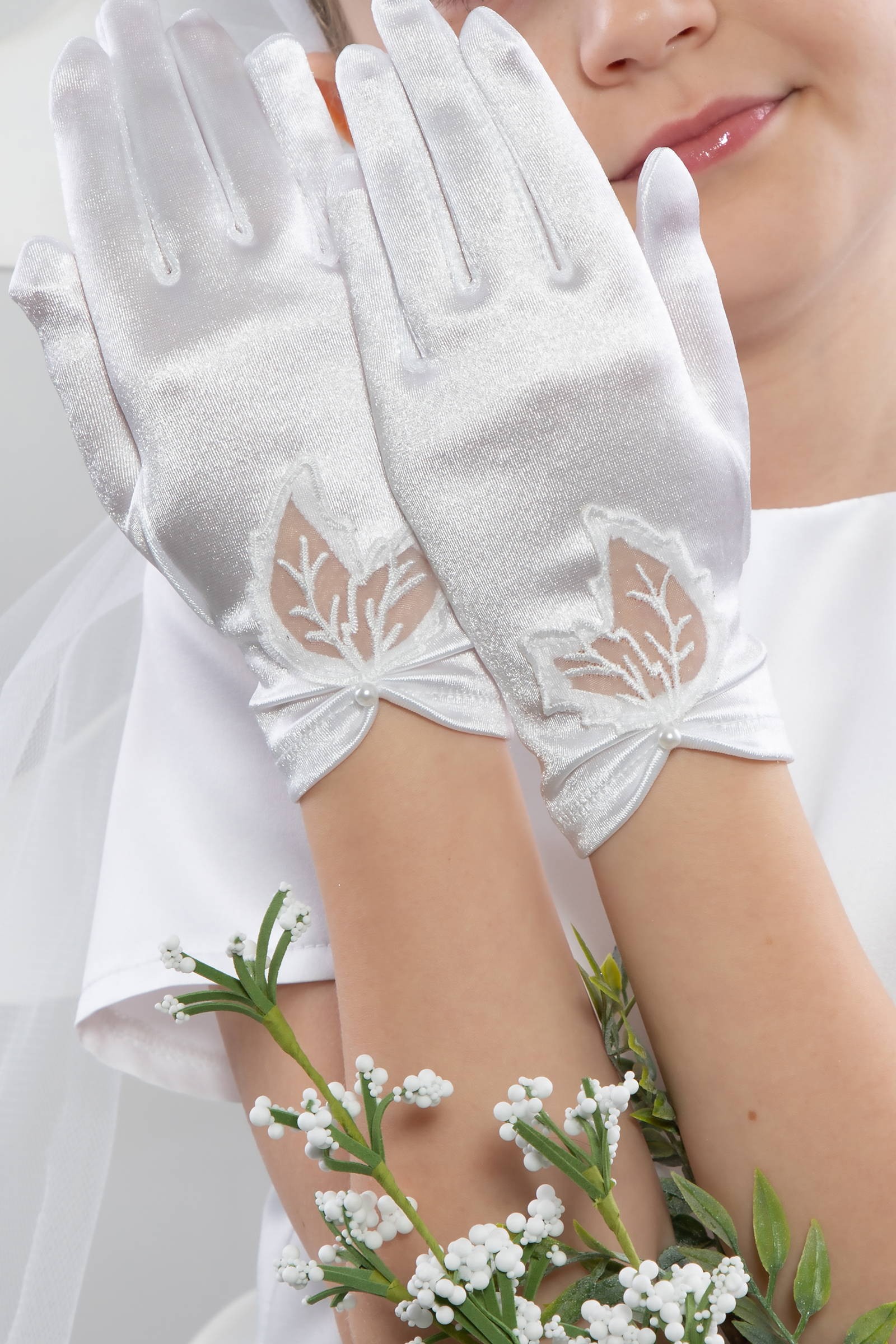 Communion Gloves Classic UK-Nr22 Communion Gloves Classic UK-Nr22 - obraz 0