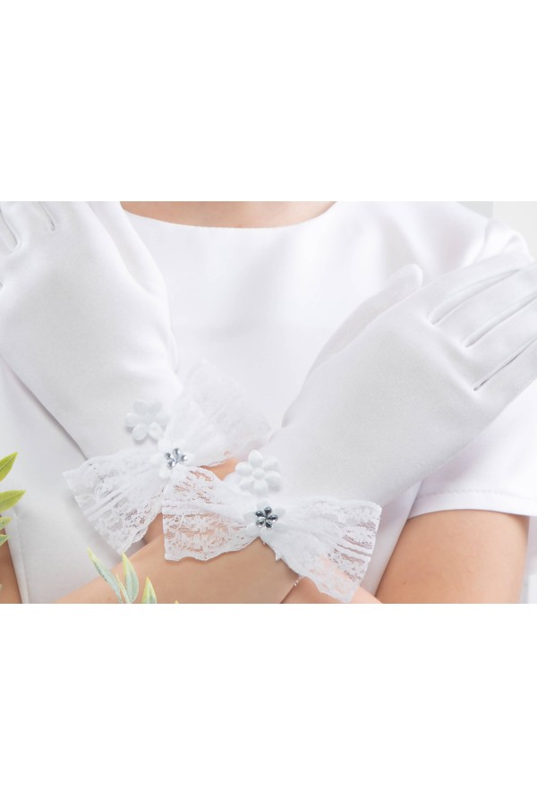 Communion Gloves Classic UK-Nr28 Communion Gloves Classic UK-Nr28 - obraz 2