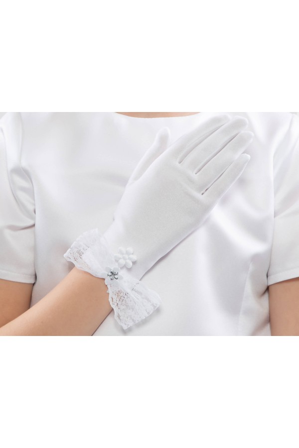 Communion Gloves Classic UK-Nr28 Communion Gloves Classic UK-Nr28 - obraz 4