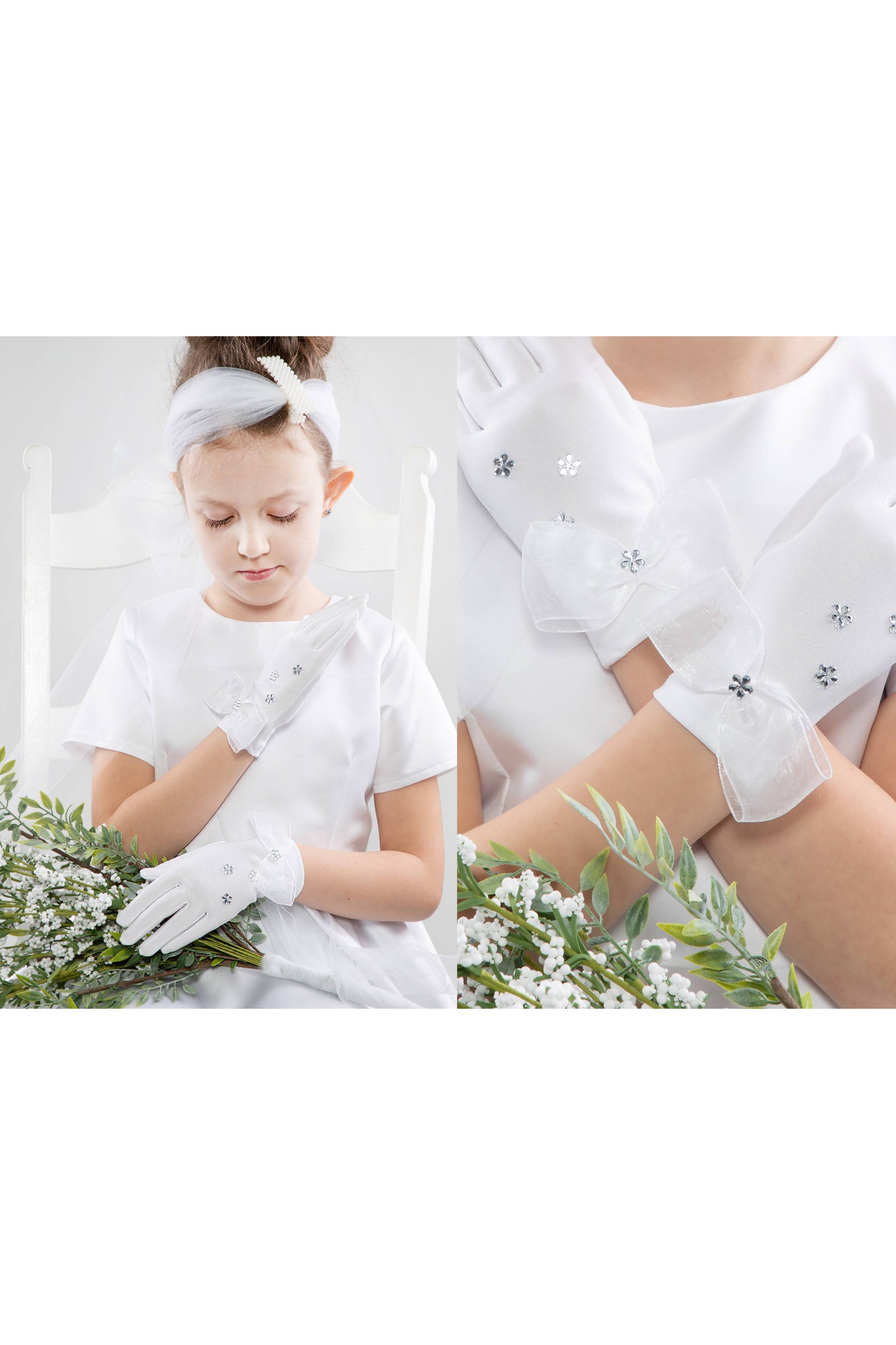 Communion Gloves Classic UK-Nr30 Communion Gloves Classic UK-Nr30 - obraz 1