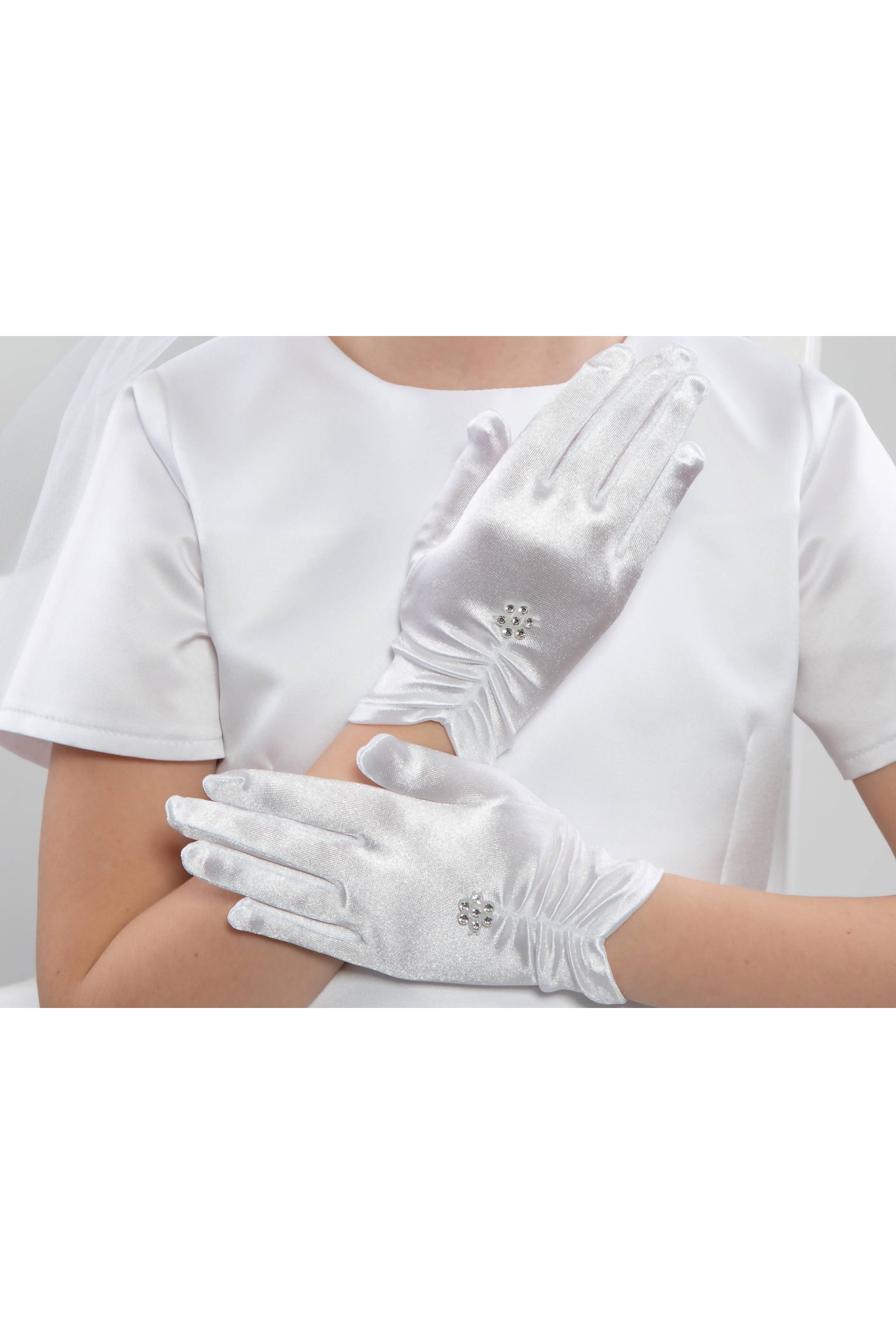 Communion Gloves Classic UK-Nr14 Communion Gloves Classic UK-Nr14 - obraz 2