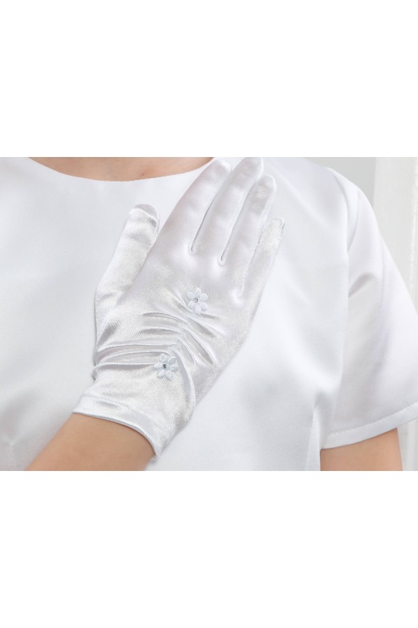 Communion Gloves Classic UK-Nr12 Communion Gloves Classic UK-Nr12 - obraz 2