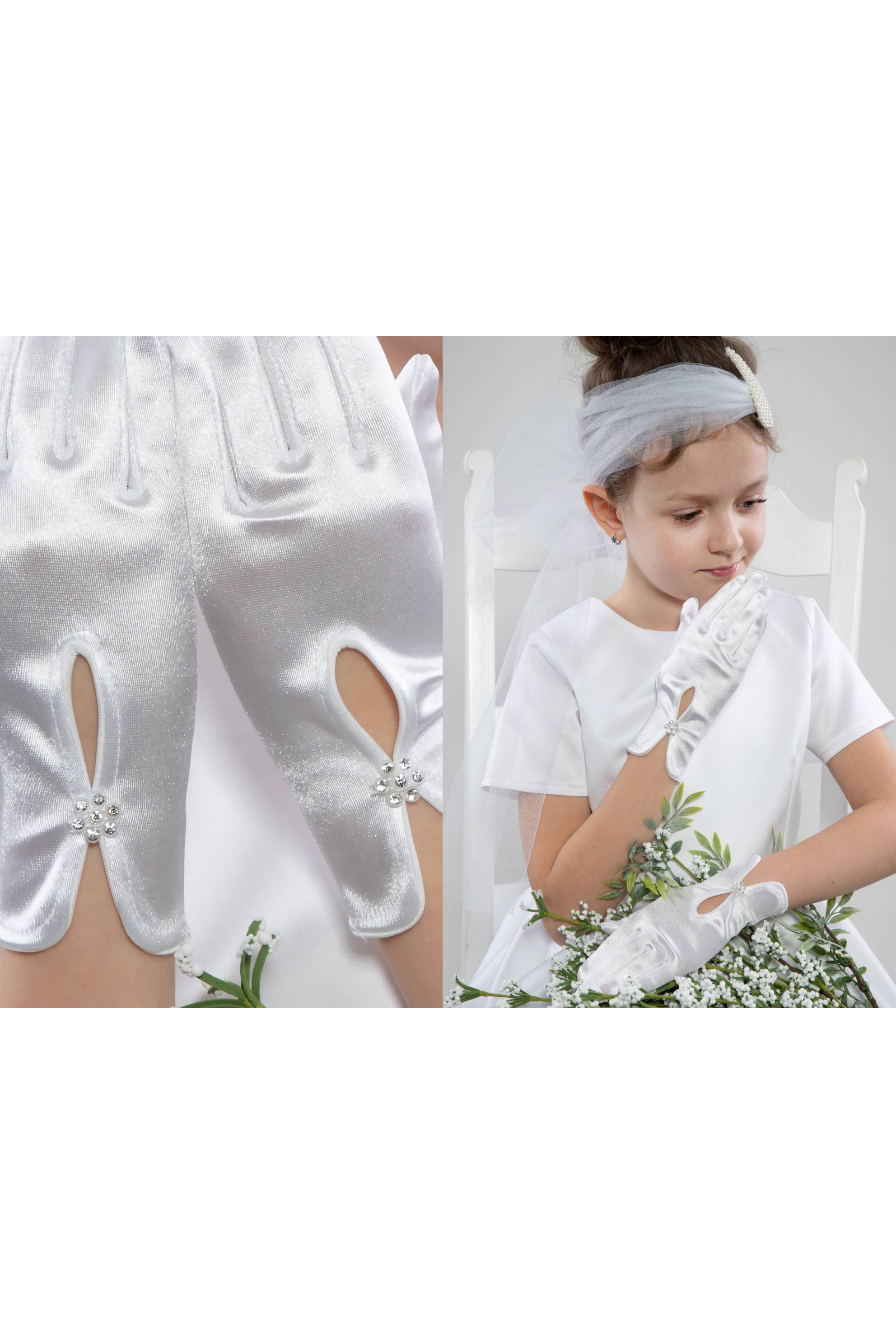 Communion Gloves Classic UK-Nr16 - obraz 3