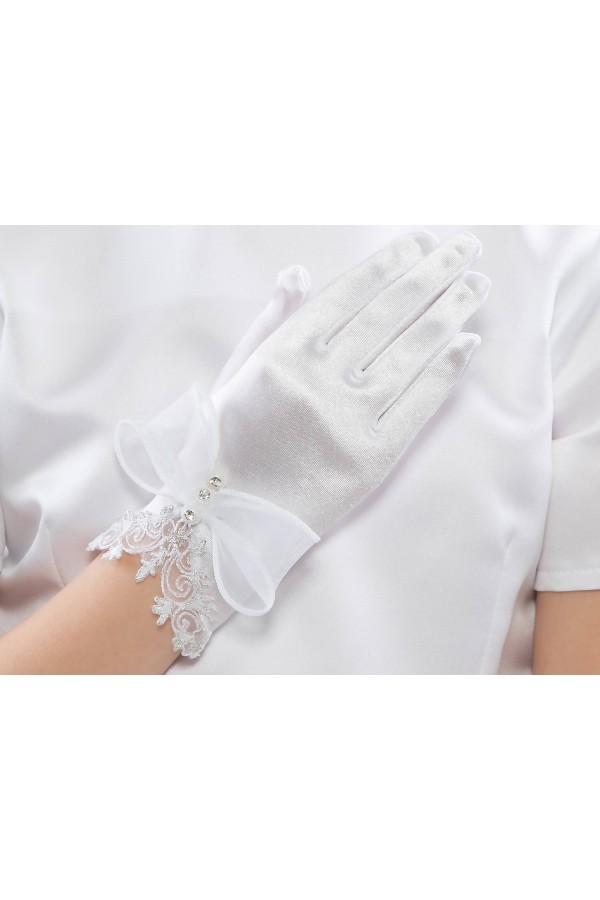 Classic communion gloves UK-Nr26A Classic communion gloves UK-Nr26A - obraz 4