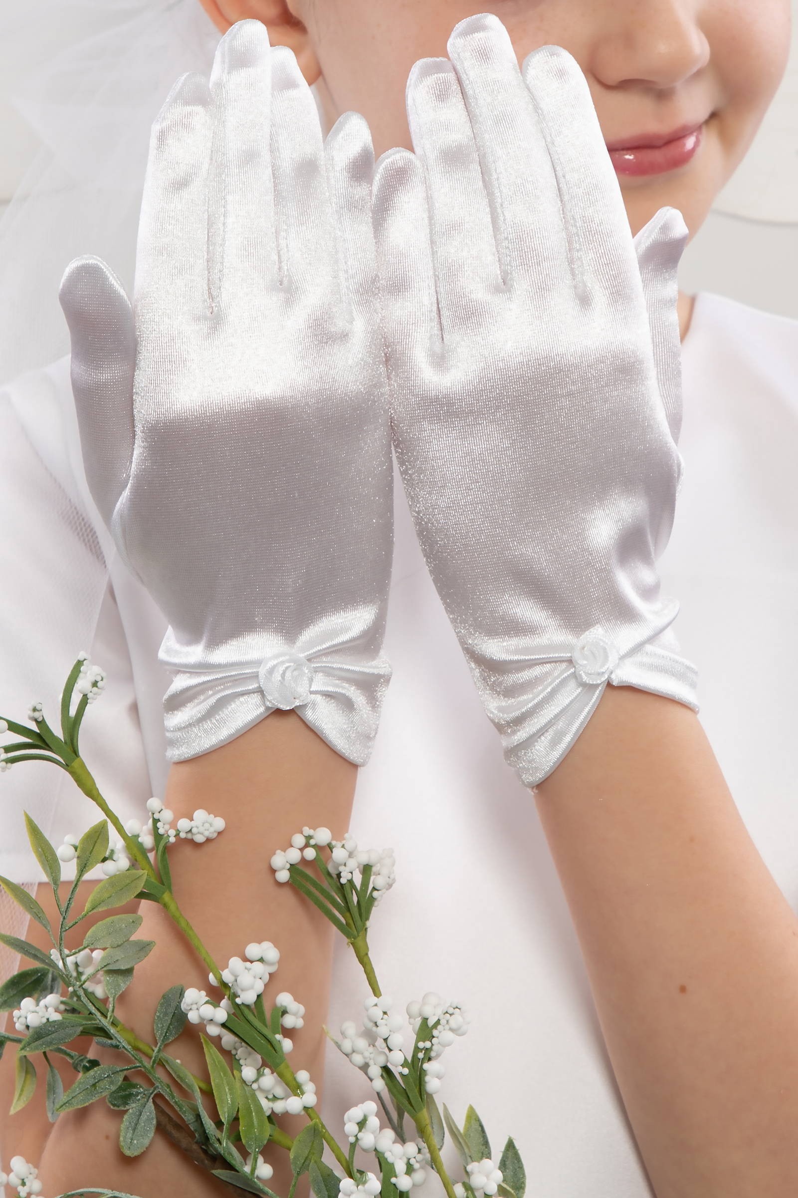 Communion Gloves Classic UK-Nr8 Communion Gloves Classic UK-Nr8 - obraz 0