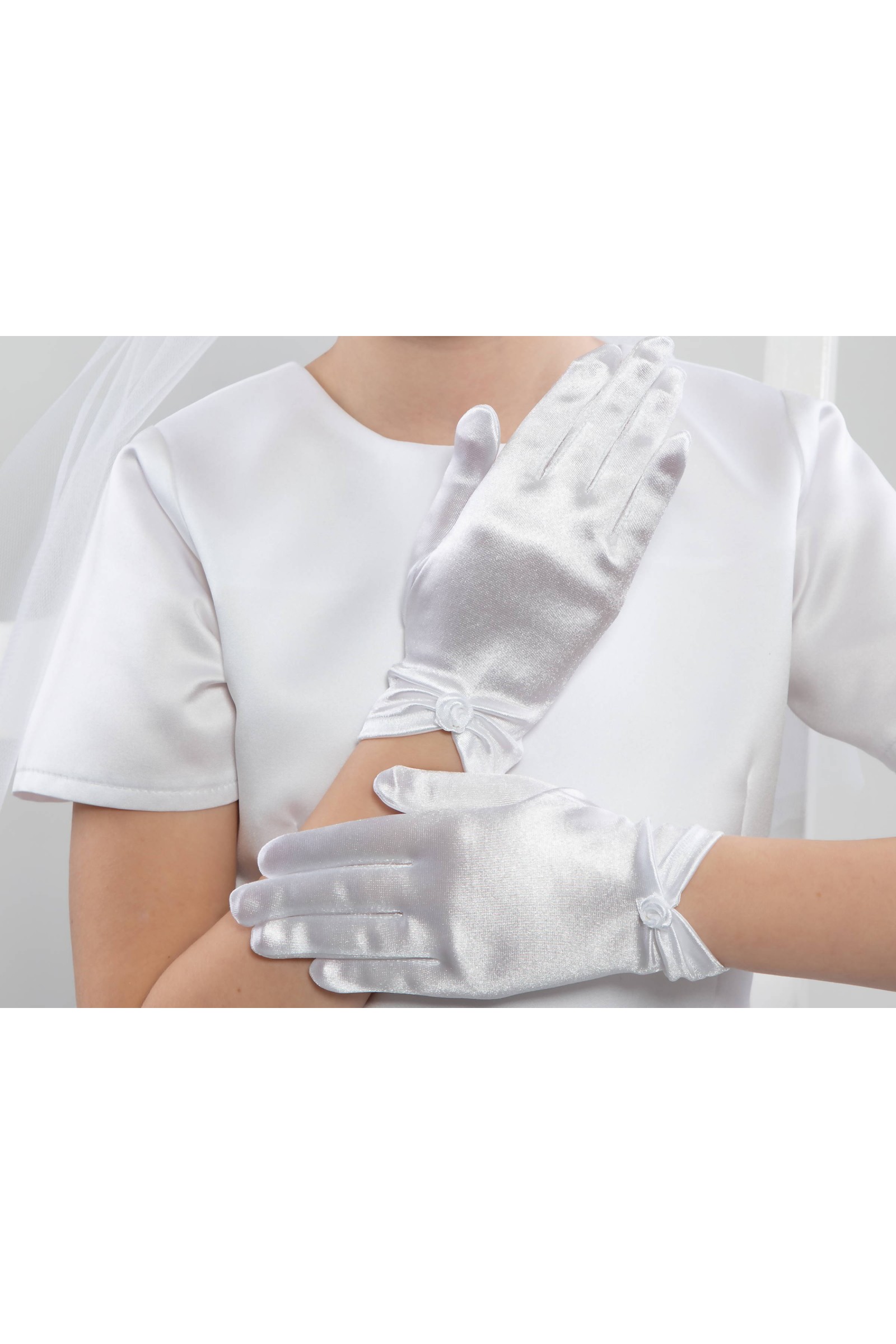 Communion Gloves Classic UK-Nr8 Communion Gloves Classic UK-Nr8 - obraz 2
