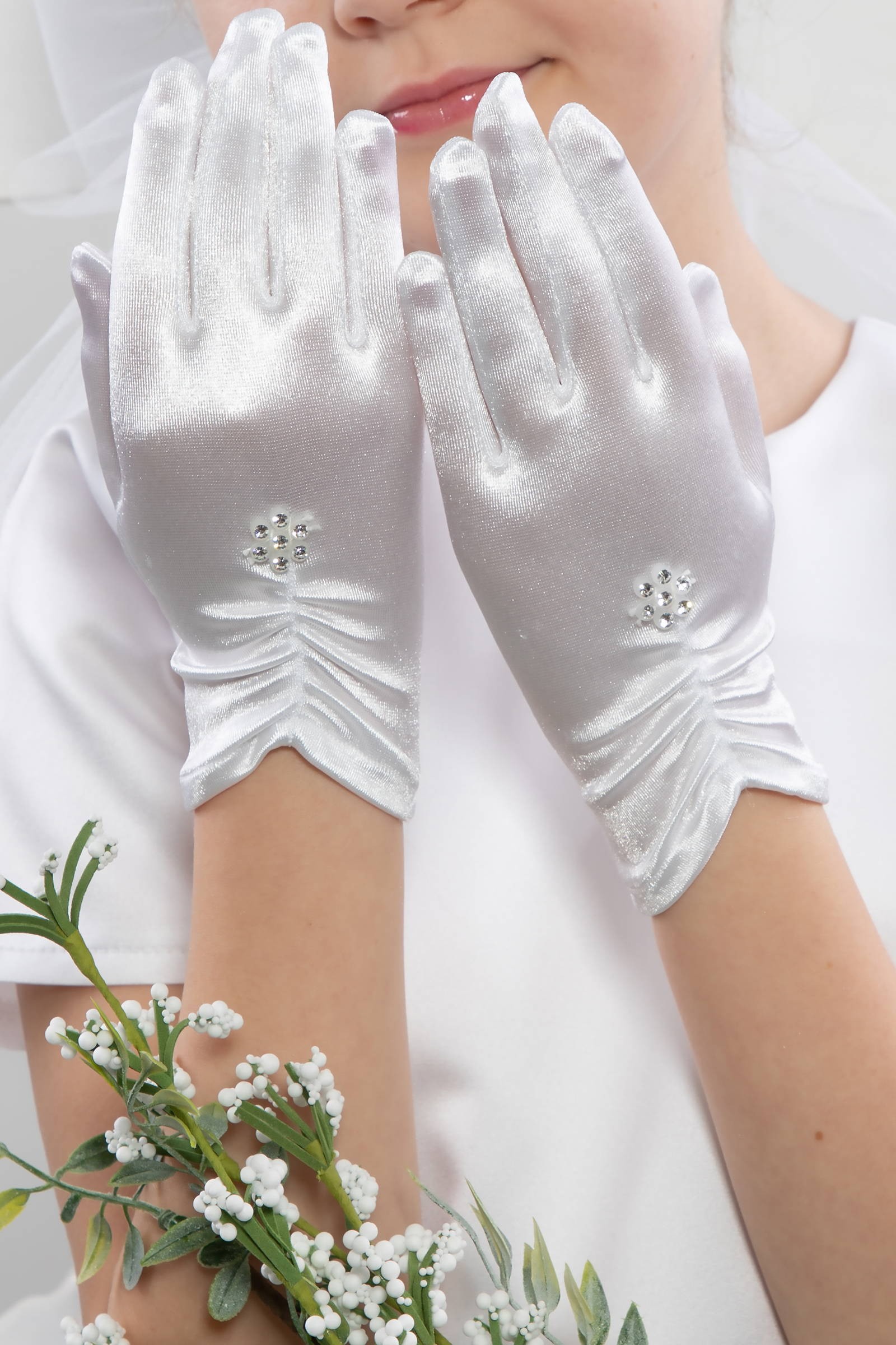 Communion Gloves Classic UK-Nr14 Communion Gloves Classic UK-Nr14 - obraz 0
