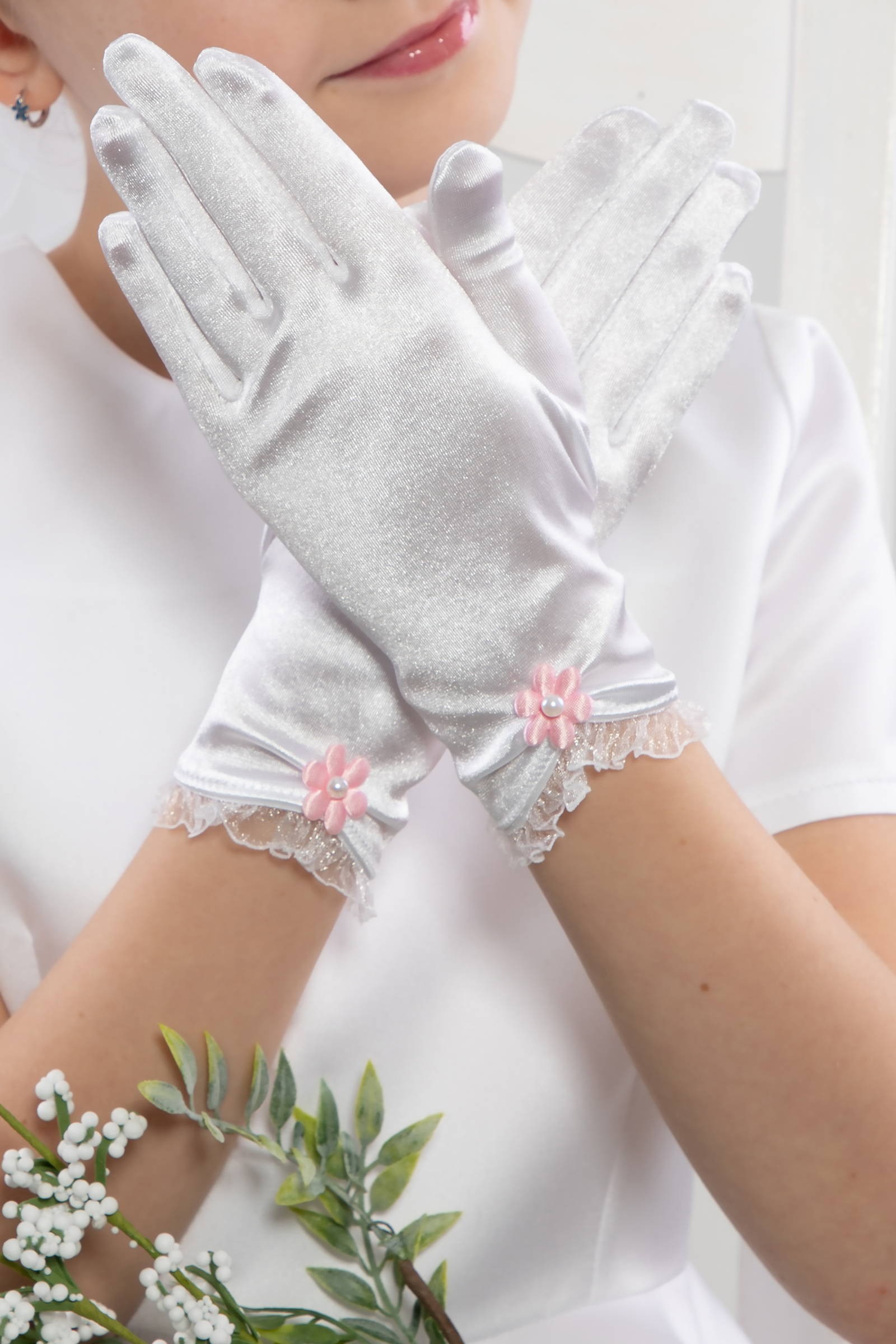 Communion Gloves Classic UK-Nr17 Communion Gloves Classic UK-Nr17 - obraz 0