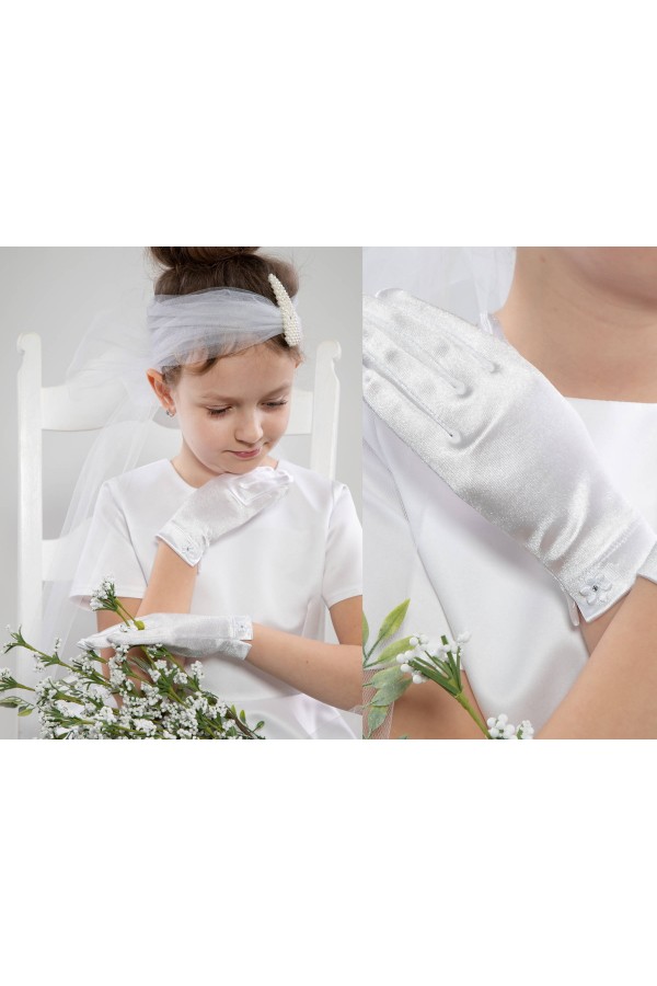 Communion Gloves Classic UK-Nr18 Communion Gloves Classic UK-Nr18 - obraz 1