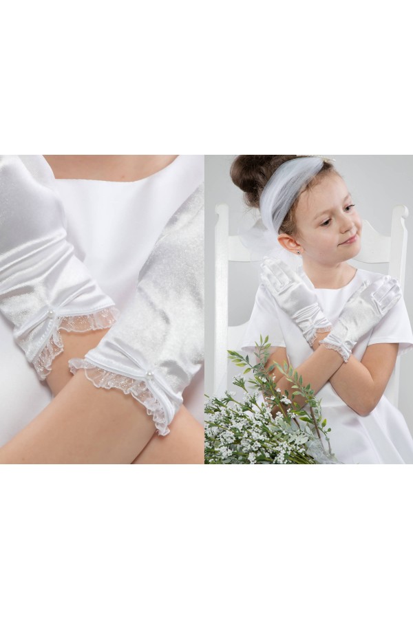 Communion Gloves Classic UK-Nr24 Communion Gloves Classic UK-Nr24 - obraz 3
