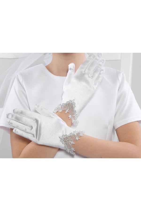 Communion Gloves Classic UK-Nr26 Communion Gloves Classic UK-Nr26 - obraz 2