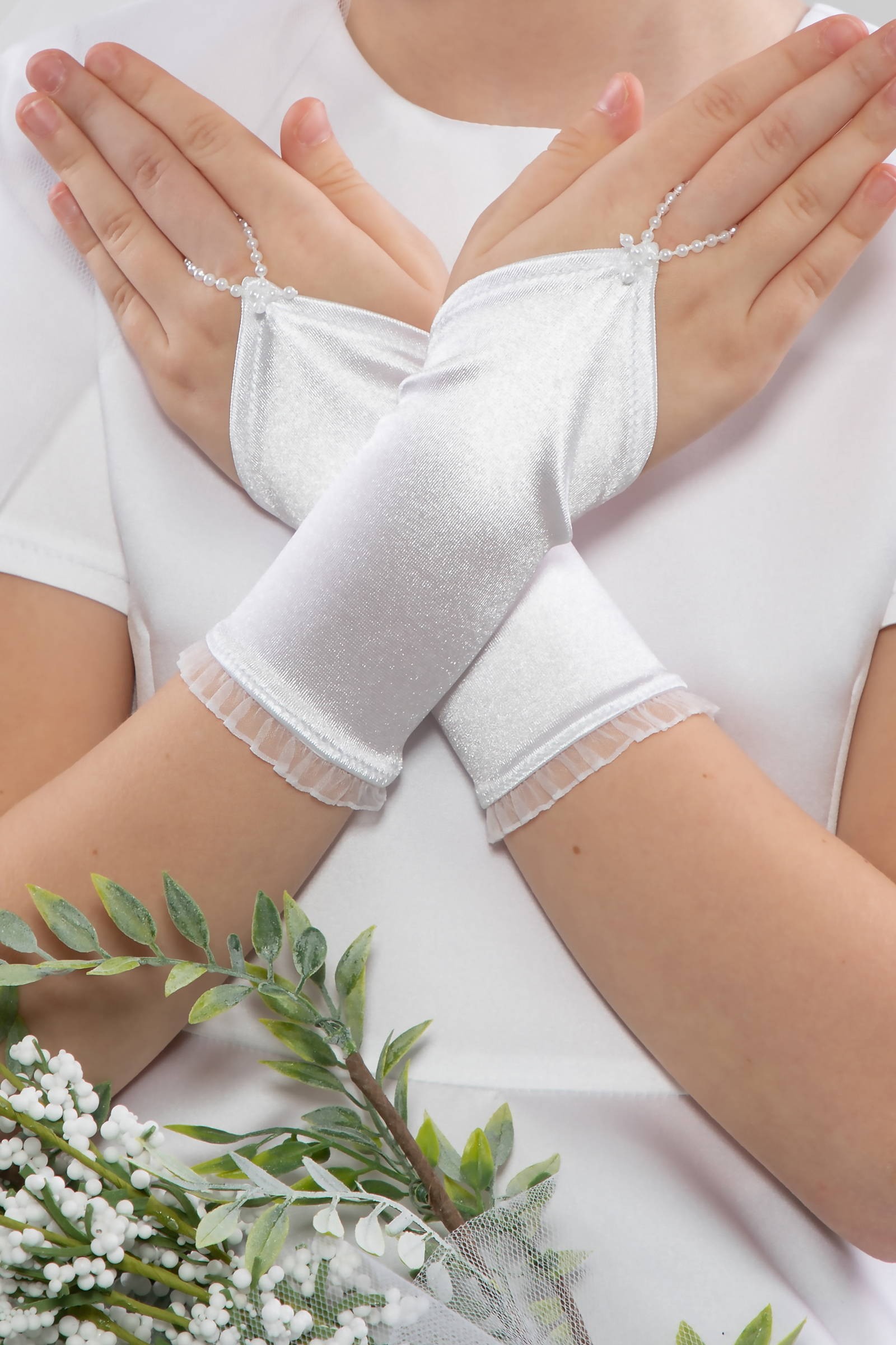 Communion finger gloves UK-Nr24/p Communion finger gloves UK-Nr24/p - obraz 0