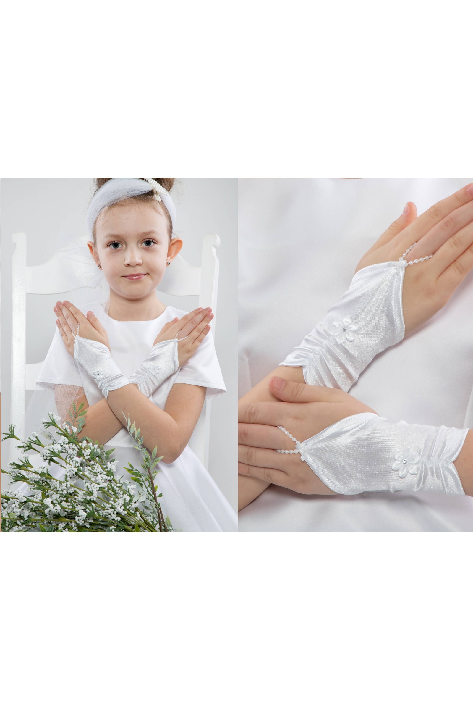 Communion finger gloves UK-Nr5/p Communion finger gloves UK-Nr5/p - obraz 3