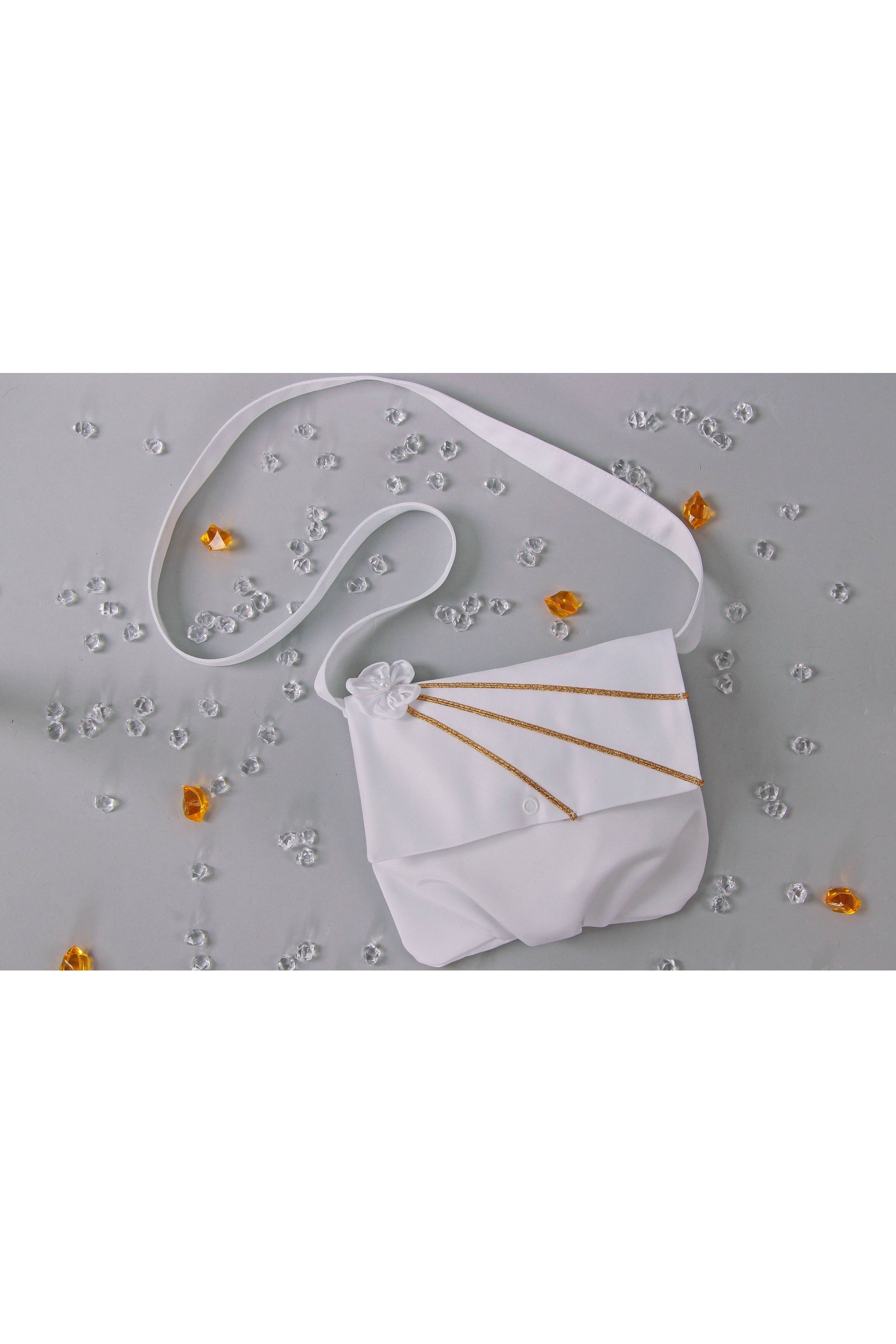 Satin belt communion bag UK-Tps8 Satin belt communion bag UK-Tps8 - obraz 2