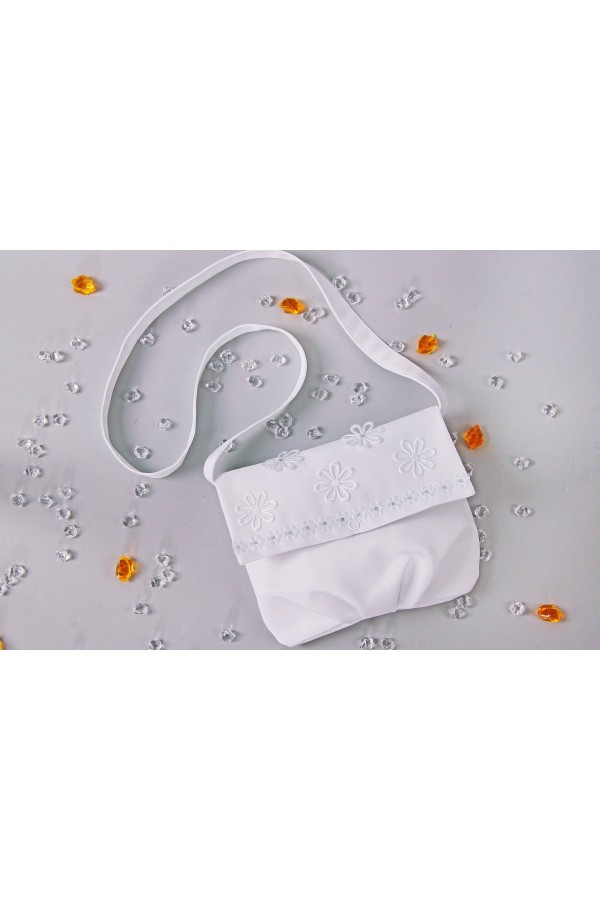 Satin belt communion bag UK-Tps12 Satin belt communion bag UK-Tps12 - obraz 2