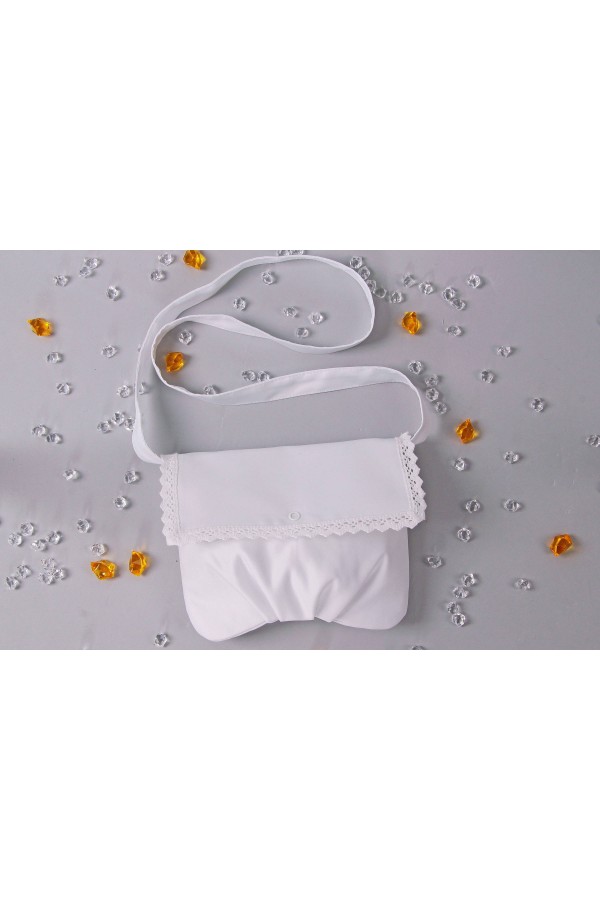Satin belt communion bag UK-Tps9 Satin belt communion bag UK-Tps9 - obraz 2