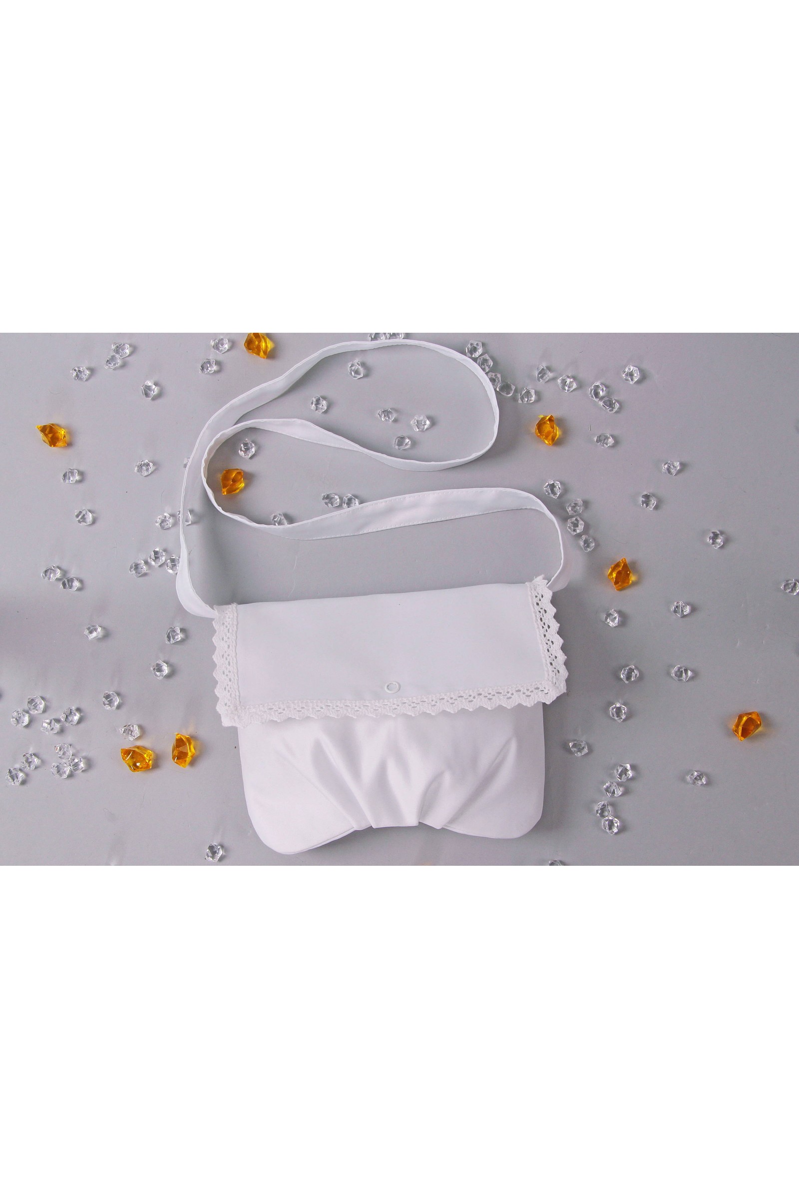 Satin belt communion bag UK-Tps9 Satin belt communion bag UK-Tps9 - obraz 2