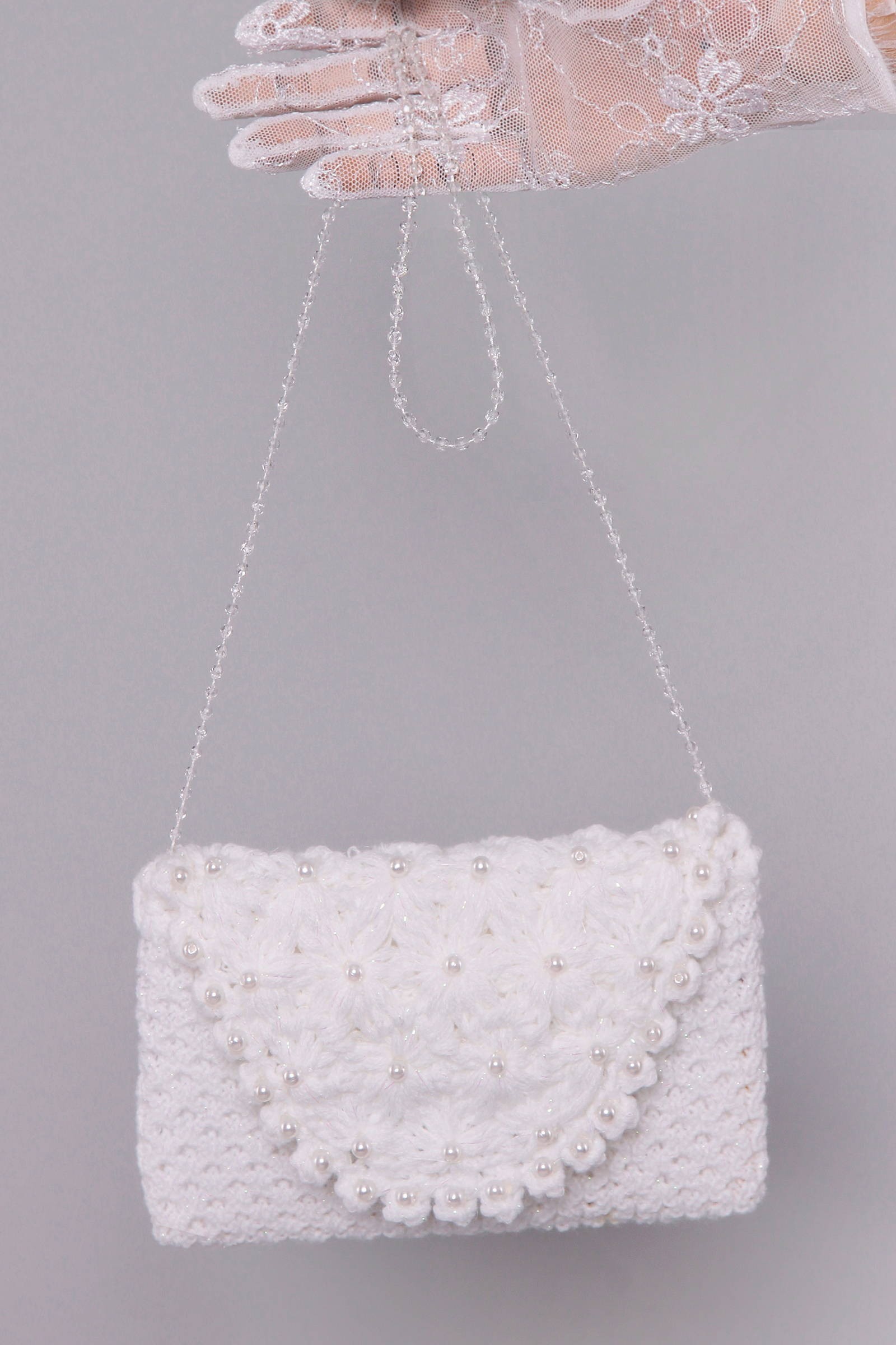 Communion bag crochet yarn UK-Tdp2 Communion bag crochet yarn UK-Tdp2 - obraz 0