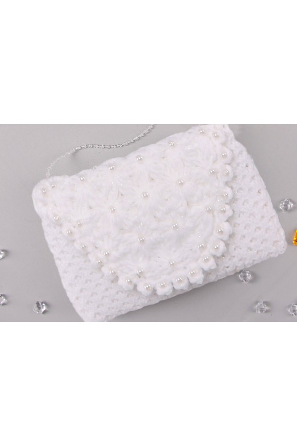 Communion bag crochet yarn UK-Tdp2 Communion bag crochet yarn UK-Tdp2 - obraz 3