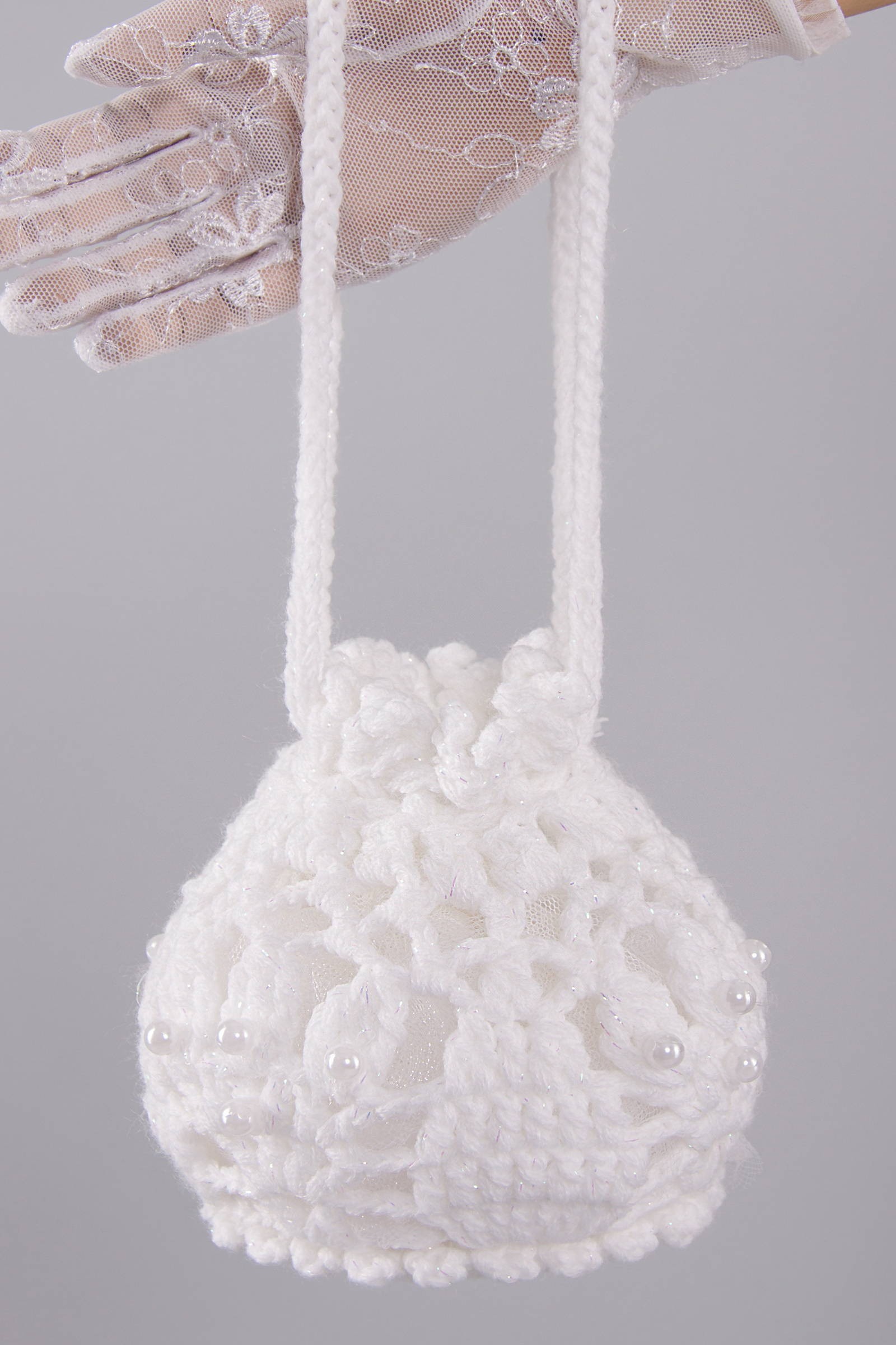 Communion bag crochet yarn UK-Tdm1 Communion bag crochet yarn UK-Tdm1 - obraz 0