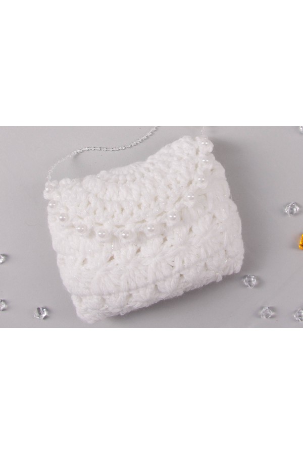 Communion bag crochet yarn UK-Tdp1 Communion bag crochet yarn UK-Tdp1 - obraz 3