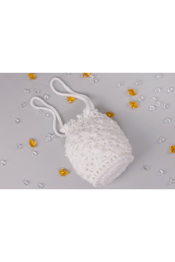 Communion bag crochet yarn UK-Tdm2 Communion bag crochet yarn UK-Tdm2 - obraz 2