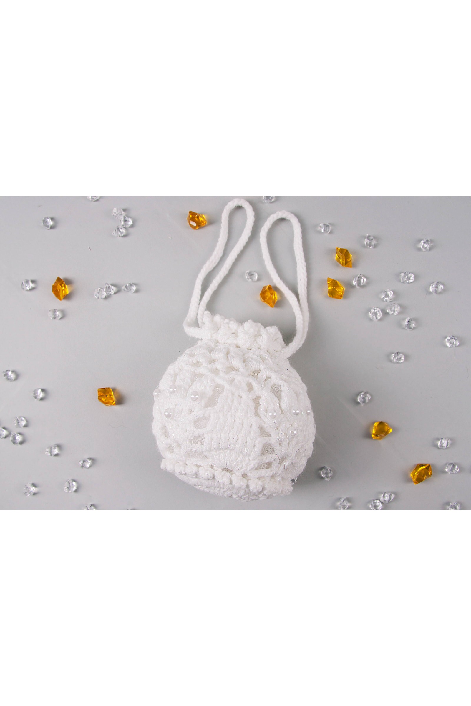 Communion bag crochet yarn UK-Tdm1 Communion bag crochet yarn UK-Tdm1 - obraz 2