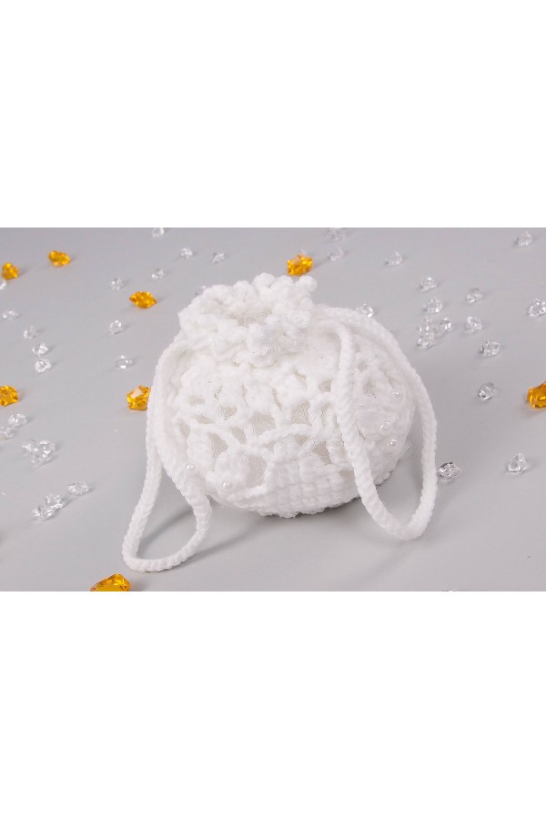 Communion bag crochet yarn UK-Tdm1 Communion bag crochet yarn UK-Tdm1 - obraz 3