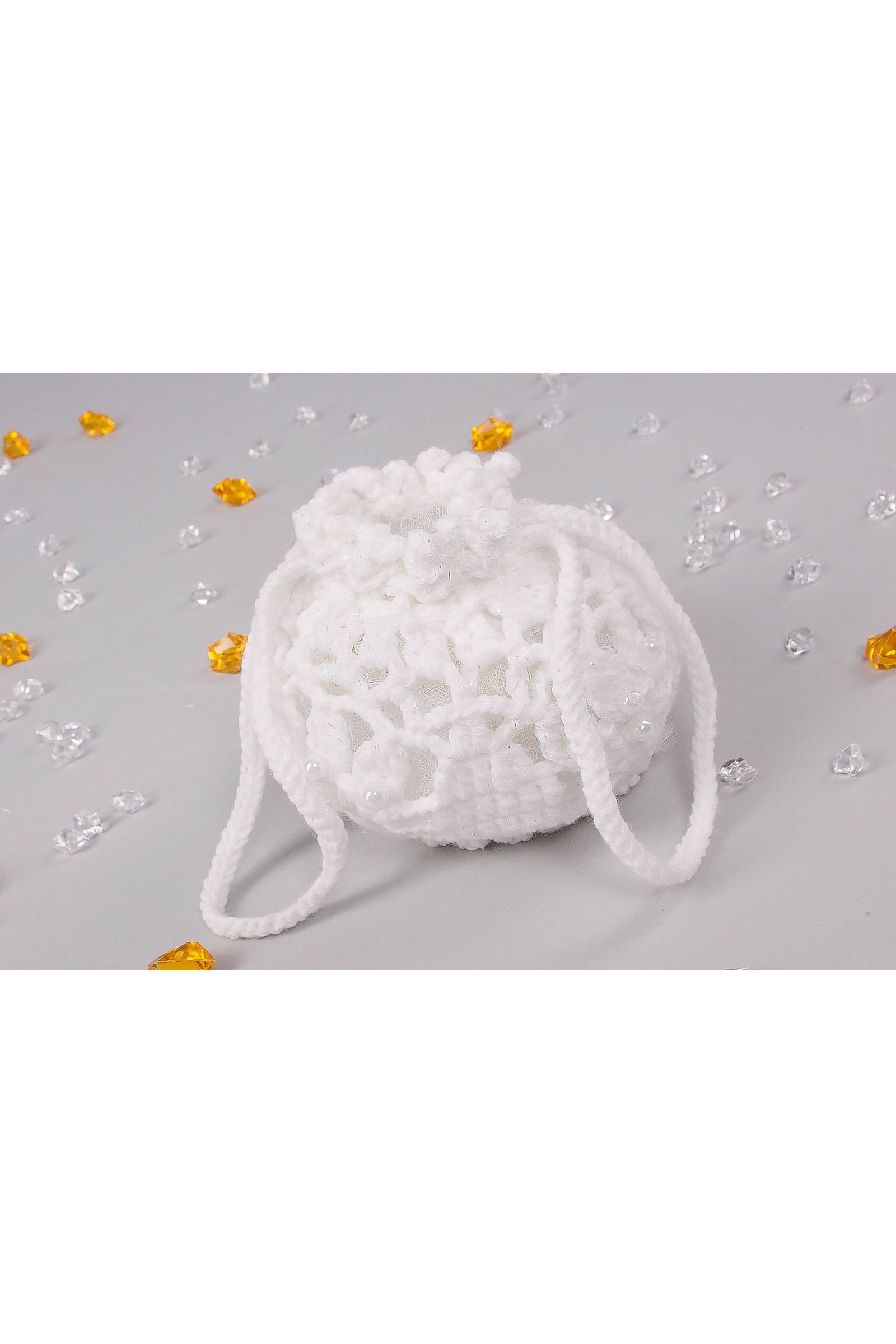 Communion bag crochet yarn UK-Tdm1 Communion bag crochet yarn UK-Tdm1 - obraz 3