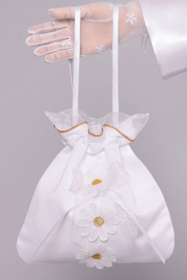 Communion satin purse UK-Tss8 Communion satin purse UK-Tss8 - obraz 0