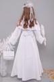 Communion dress with guipure 6/UK-RS1 - obraz 6