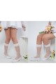 Communion knee socks - Viola motif 1 - obraz 2
