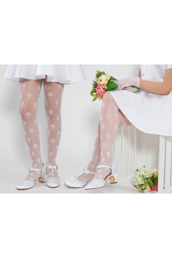 Elegant communion tights - Alicia mot. 1 - obraz 6