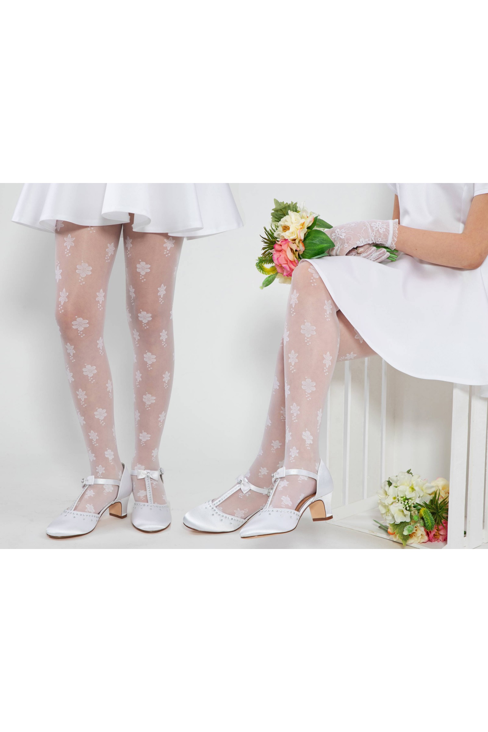 Elegant communion tights - Alicia mot. 1 - obraz 6