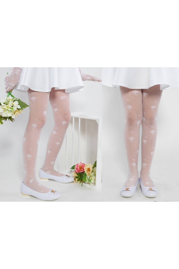 Elegant communion tights - Sara G - obraz 4