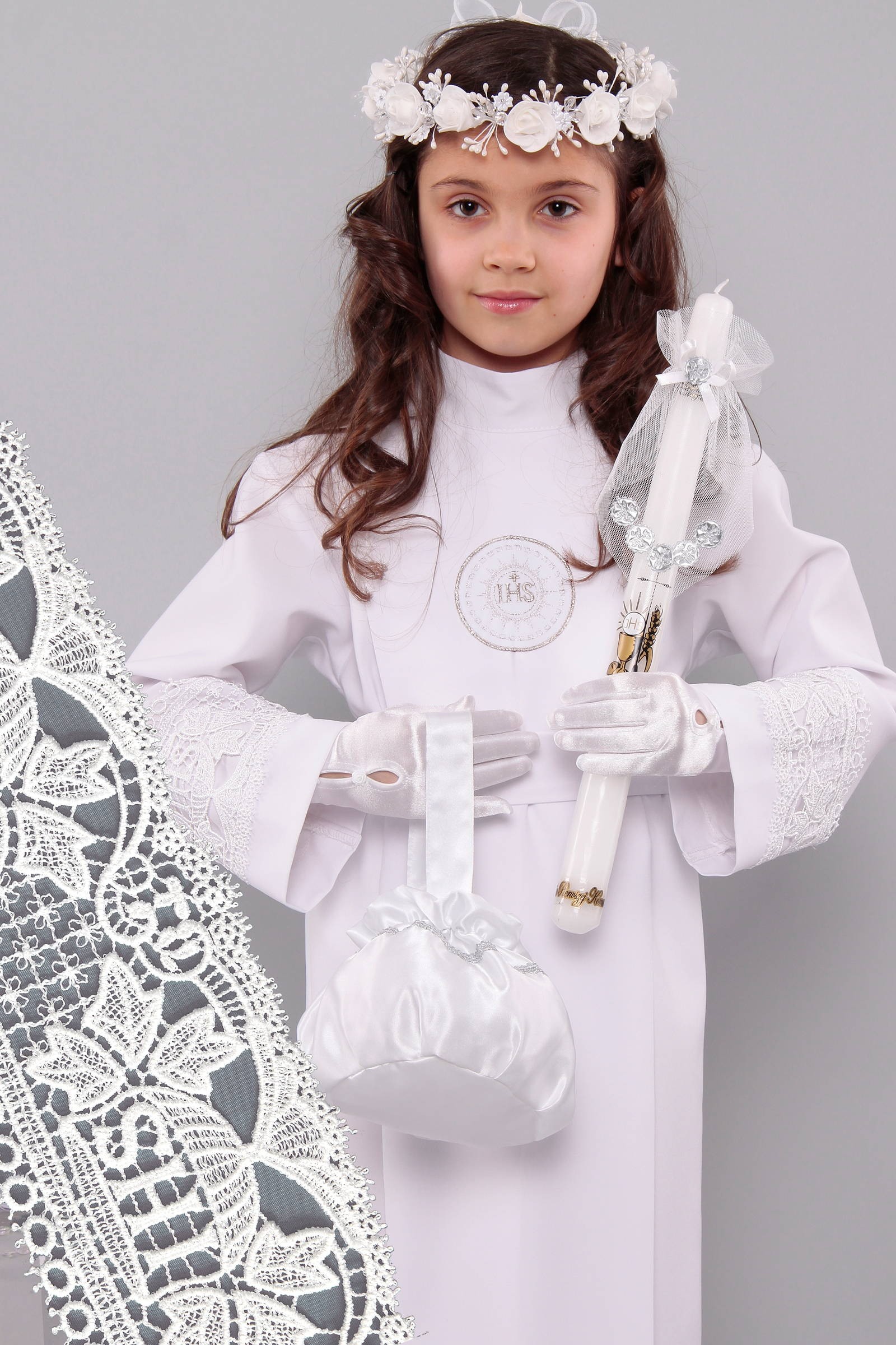 Communion Alba with guipure 11a/UK-K - obraz 0