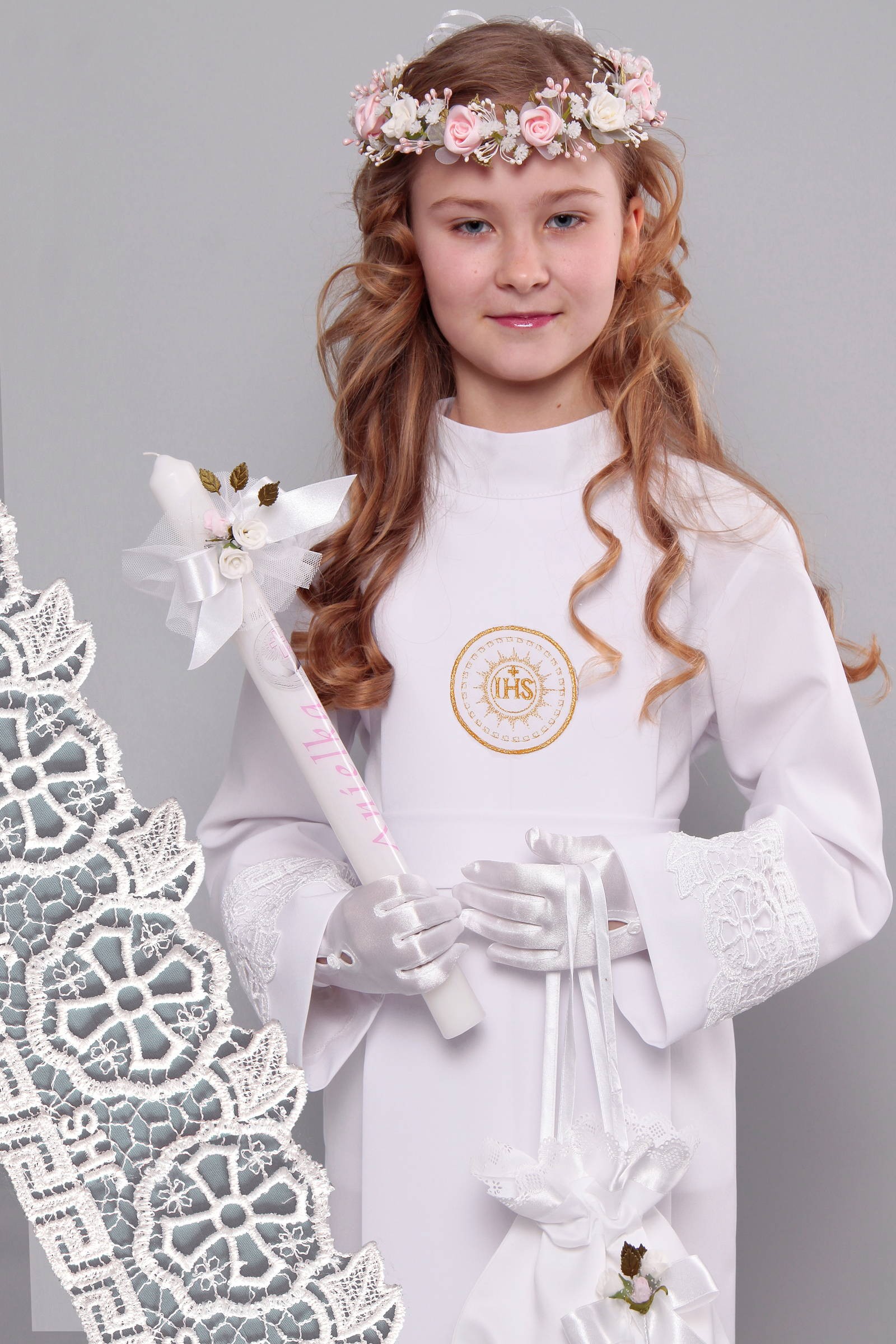 Communion Alba with guipure 12a/UK-K - obraz 0