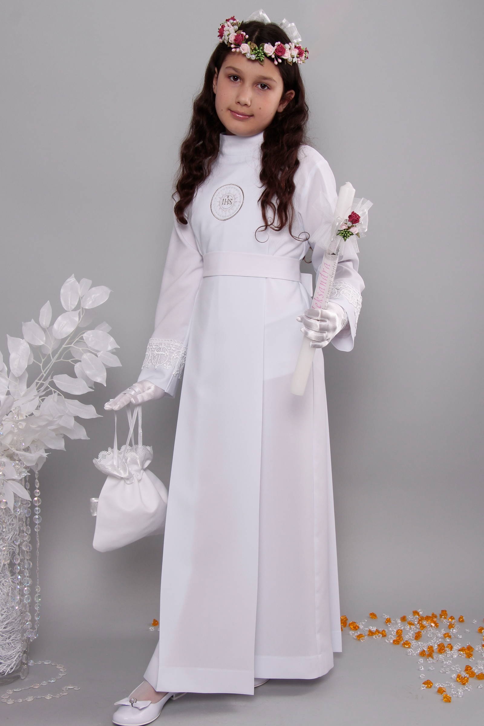 Communion Alba with guipure 13a/UK-K - obraz 2