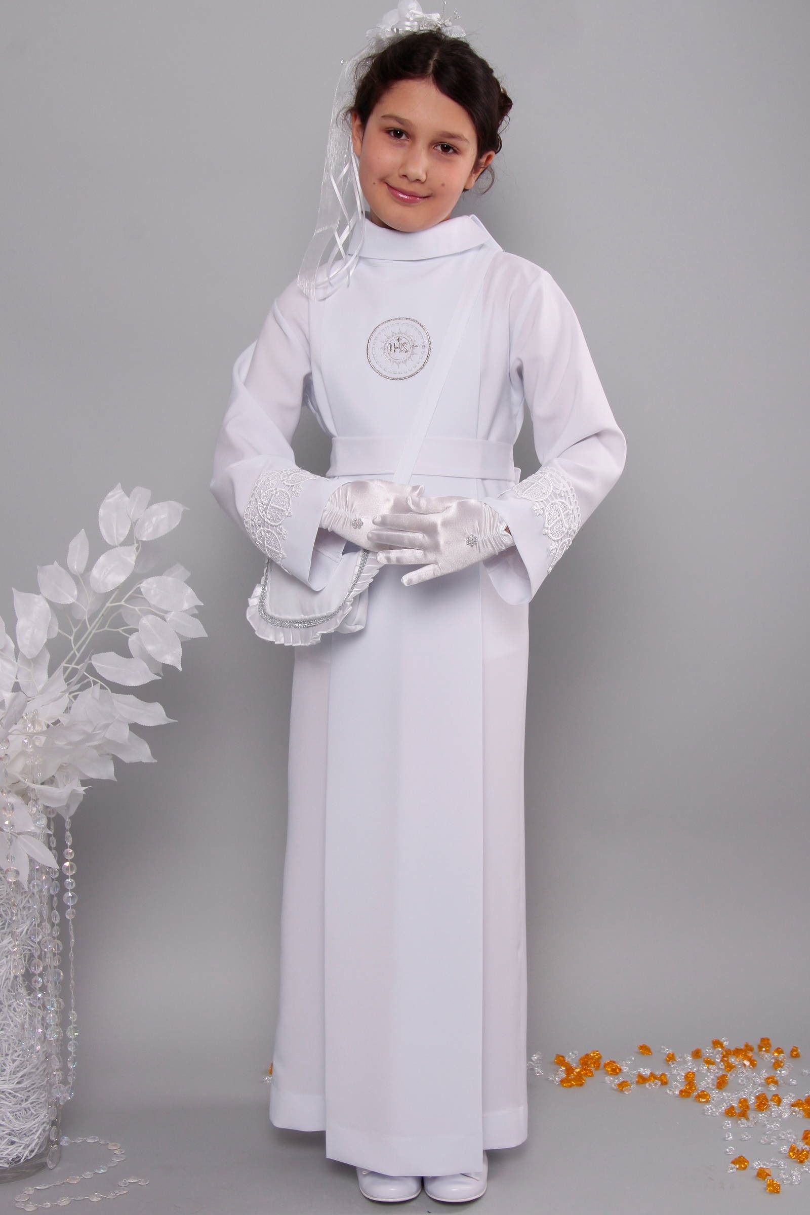 Communion Alba with guipure 16a/UK-K - obraz 2