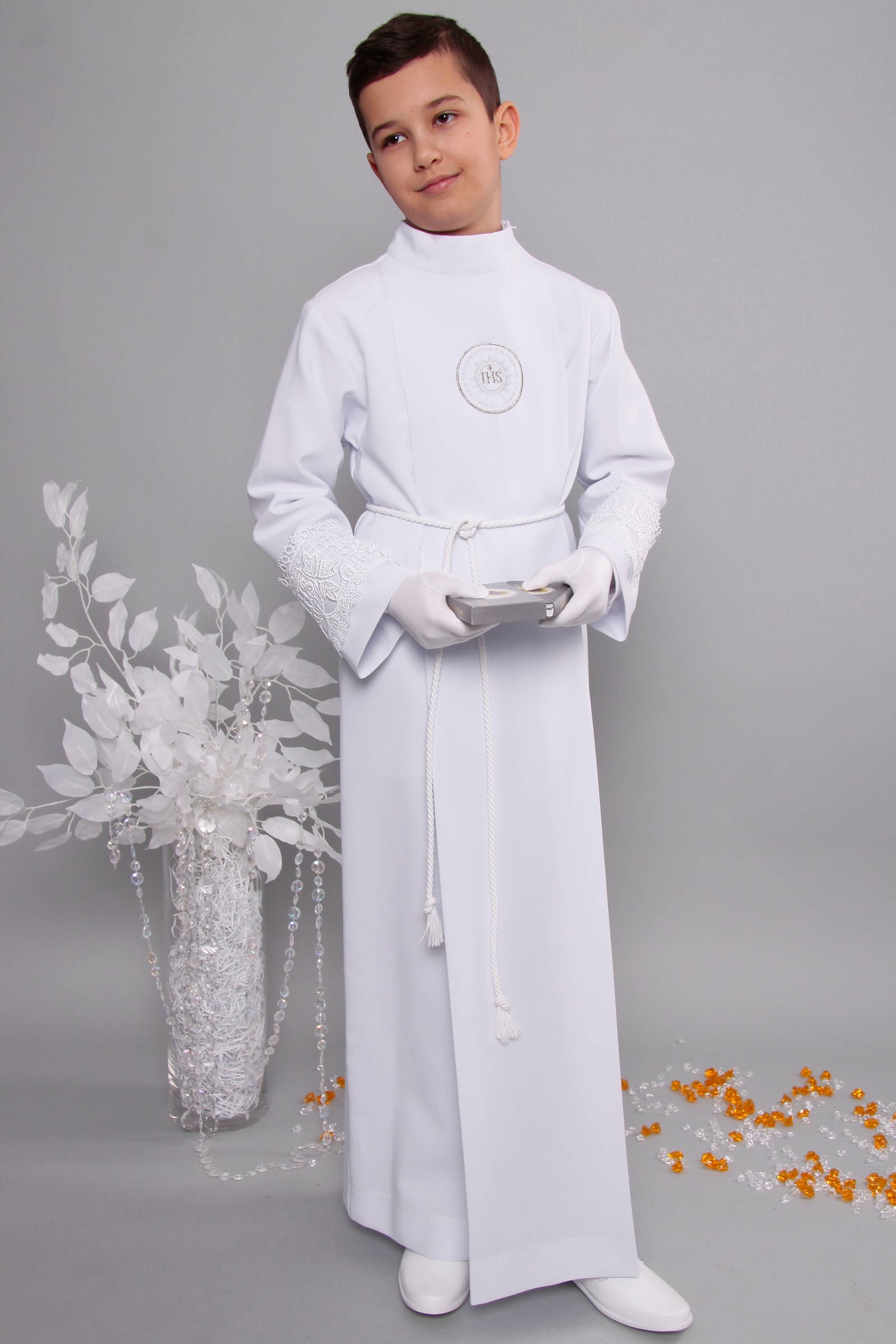 Communion Alba with guipure 11/UK-K - obraz 1