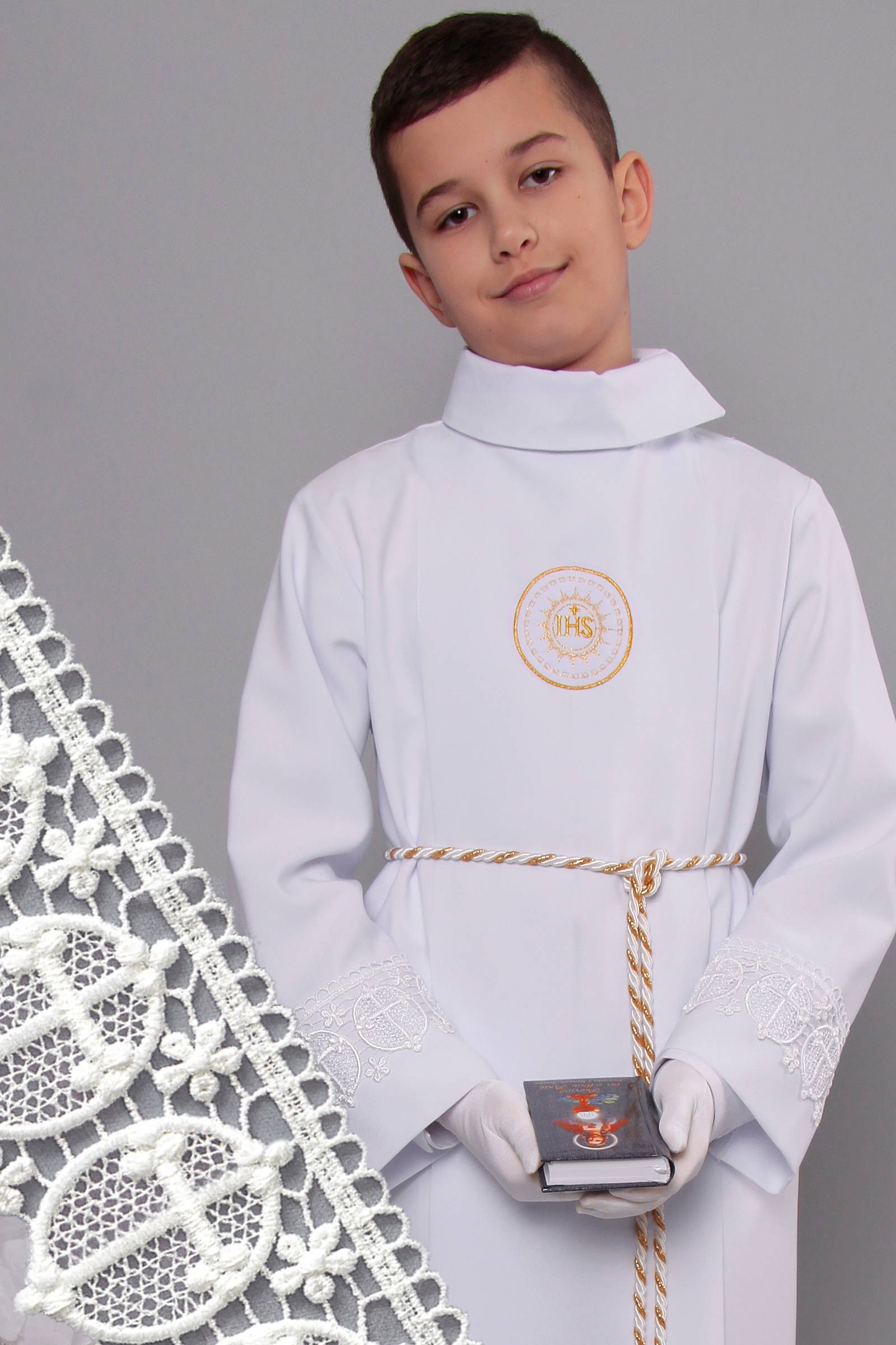 Communion Alba with guipure 18/UK-K - obraz 0