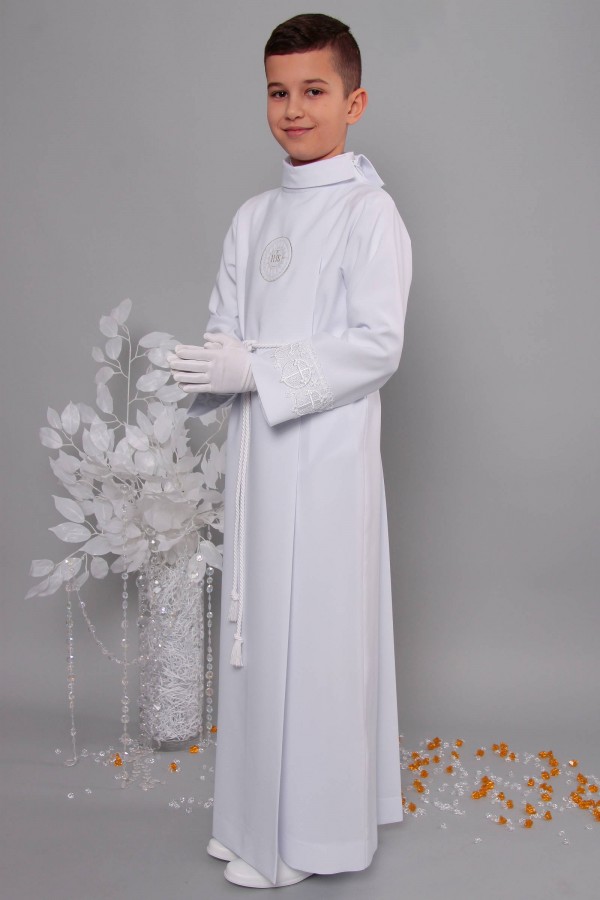 Communion Alba with guipure 16/UK-K - obraz 3