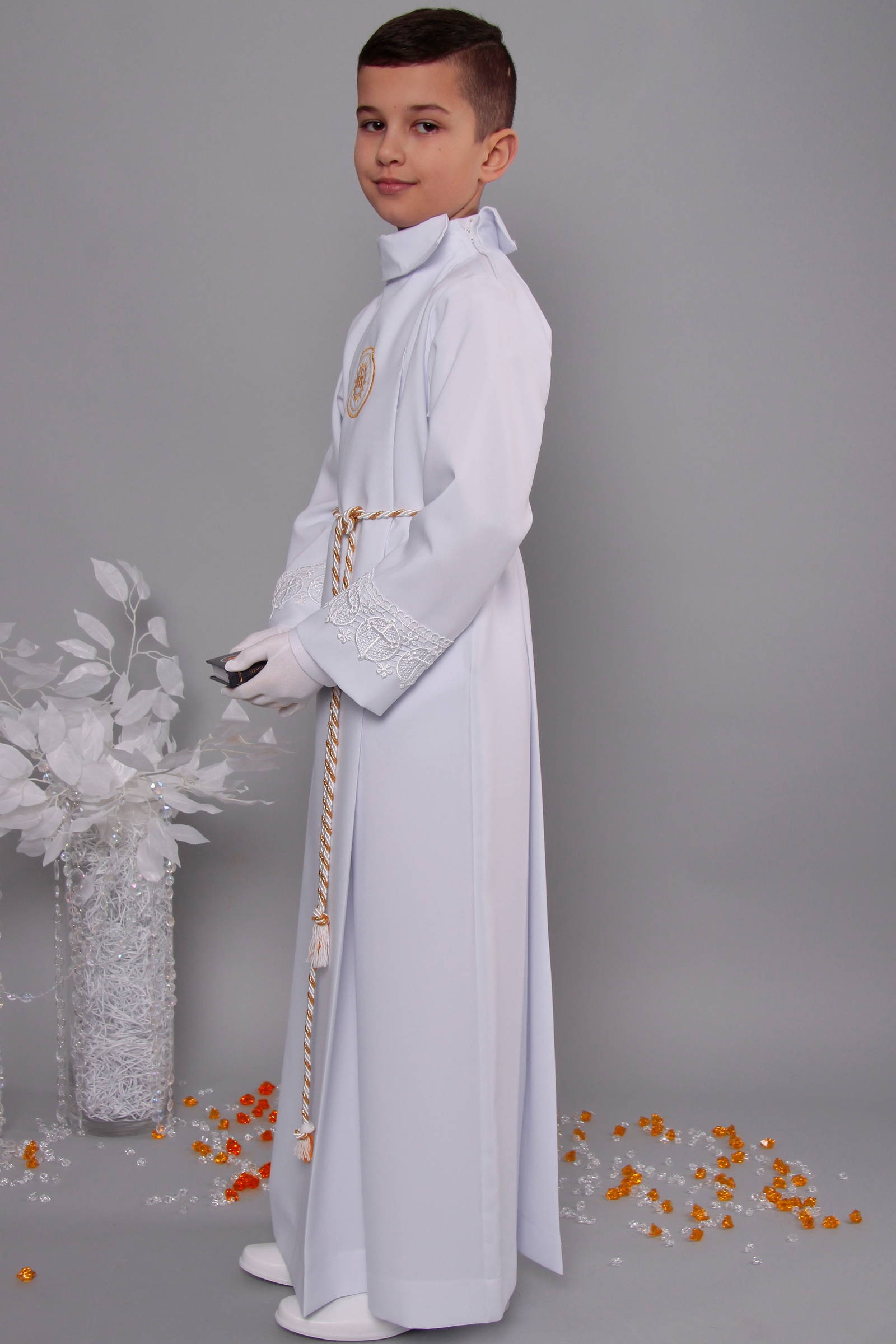 Communion Alba with guipure 18/UK-K - obraz 3