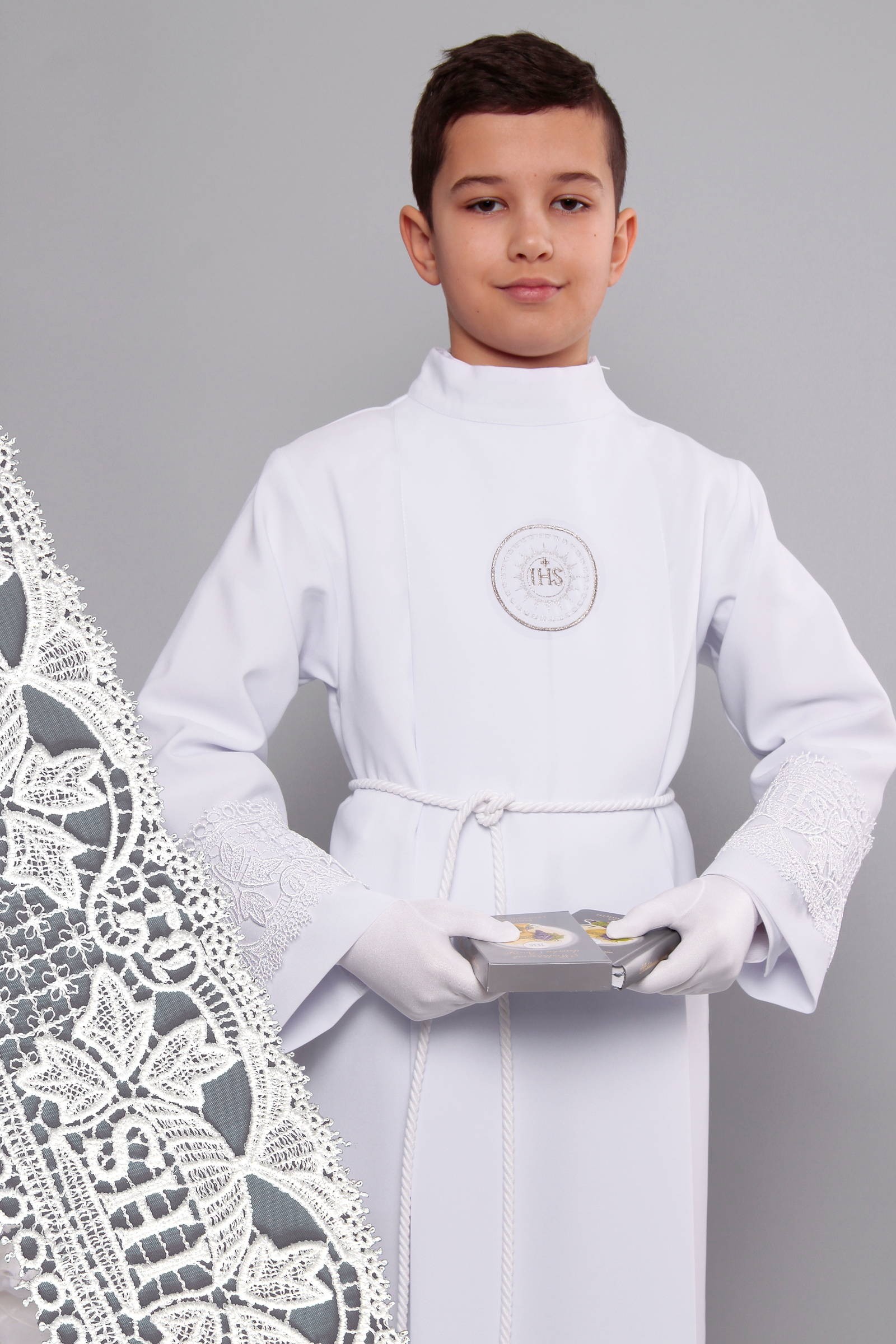 Communion Alba with guipure 11/UK-K - obraz 0